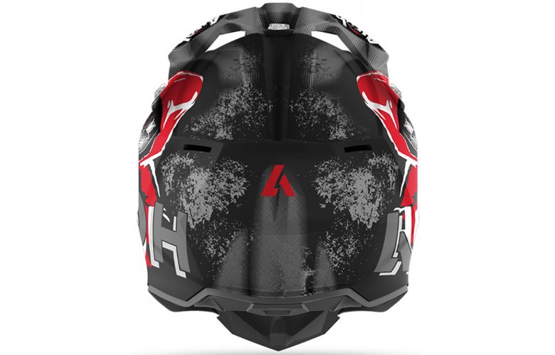 ΚΡΑΝΟΣ AIROH WRAAP YOUTH ALIEN RED GLOSS