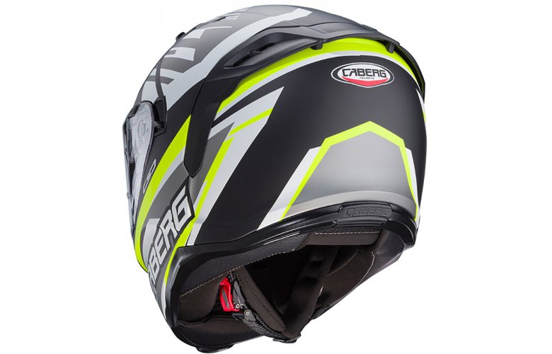 ΚΡΑΝΟΣ CABERG AVALON-X KIRA MATT BLACK / GREY / FLUO YELLOW