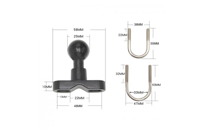 ΒΑΣΗ ΣΤΗΡΙΞΗΣ 15-33MM AGVPRO BLACK GVR24493