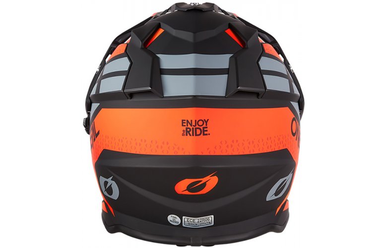 ΚΡΑΝΟΣ ONEAL SIERRA R V.24 ECE 22.06 ORANGE / BLACK / GREY