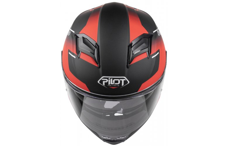 ΚΡΑΝΟΣ PILOT ALPHA SV ECE 22.06 BLACK / MATT RED + EXTRA ΑΣΗΜΙ ΖΕΛΑΤΙΝΑ