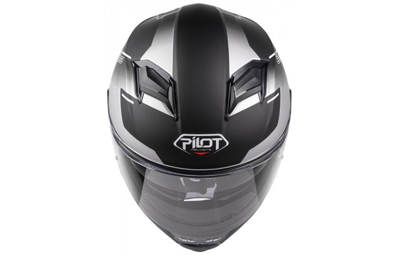 ΚΡΑΝΟΣ PILOT ALPHA SV ECE 22.06 BLACK / MATT GREY + EXTRA ΑΣΗΜΙ ΖΕΛΑΤΙΝΑ