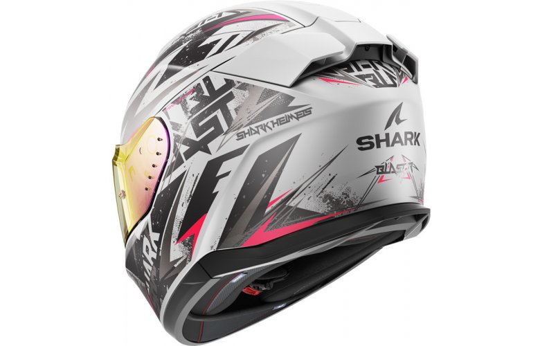 ΚΡΑΝΟΣ SHARK D-SKWAL 3 BLAST-R MAT SILVER / VIOLET / BLACK