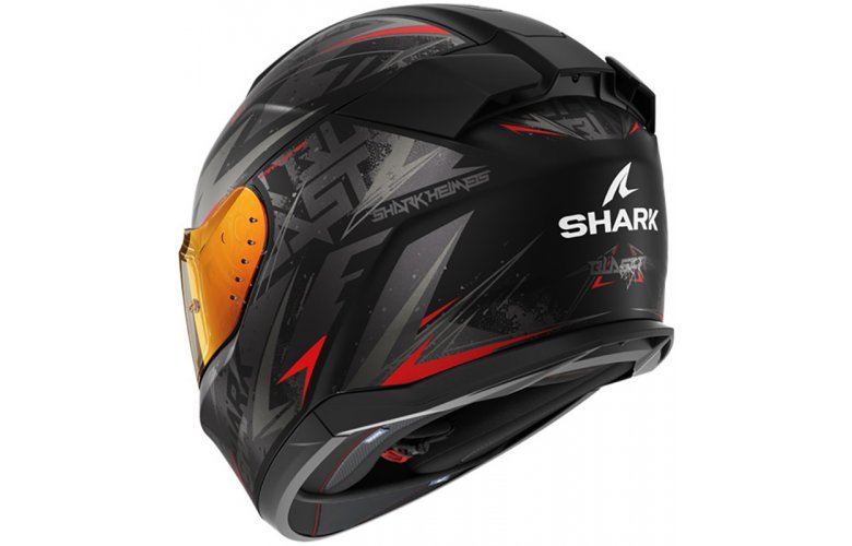ΚΡΑΝΟΣ SHARK D-SKWAL 3 BLAST-R MAT BLACK / ANTHRACITE / RED