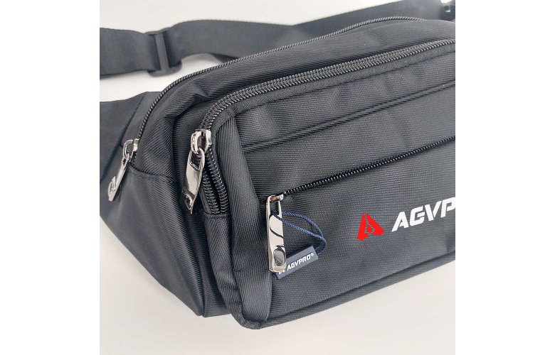 ΤΣΑΝΤΑΚΙ ΜΕΣΗΣ AGVPRO WST-150 DELIVERY ΕΝΙΣΧΥΜΕΝΟ ΜΑΥΡΟ/ΚΙΤΡΙΝΟ