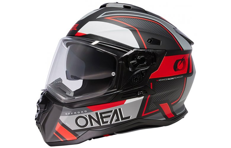 ΚΡΑΝΟΣ ONEAL DSRS SQUARE V.24 (ECE 22.06) BLACK / GREY / RED