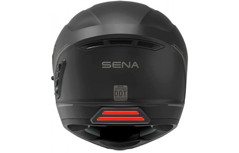 ΚΡΑΝΟΣ SENA STRYKER FIBER BT® 5+MESH SOUND BY HARMAN KARDON MATT BLACK