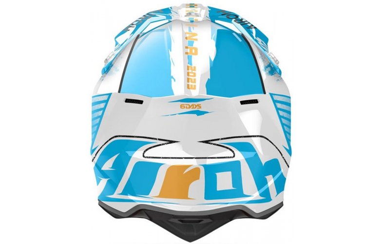 ΚΡΑΝΟΣ AIROH WRAAP SIX DAYS ARGENTINA 23 GLOSS