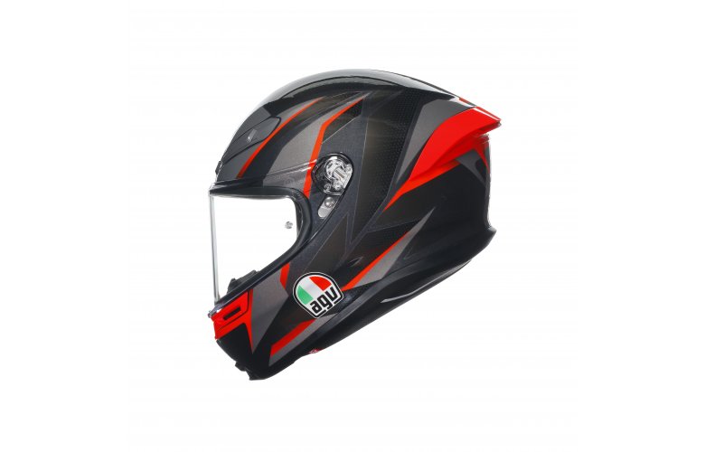 Κράνος AGV K6S E2206 Slashcut  Black/Grey/Red