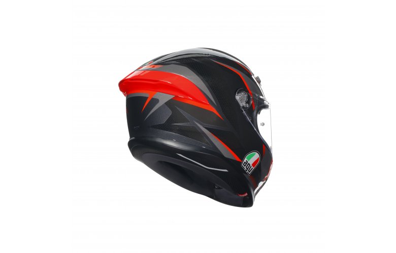 Κράνος AGV K6S E2206 Slashcut  Black/Grey/Red