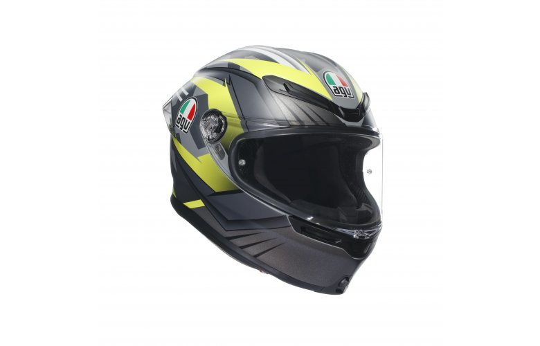 Κράνος AGV K6S E2206 Excite  Grey Fluo Yellow