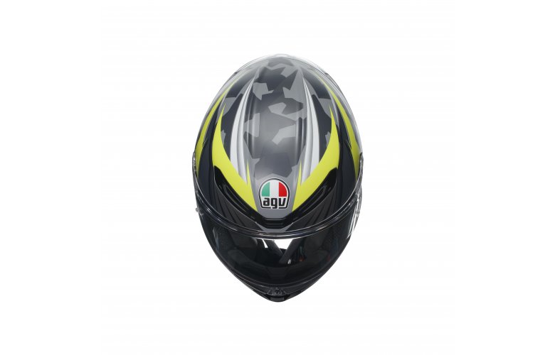 Κράνος AGV K6S E2206 Excite  Grey Fluo Yellow