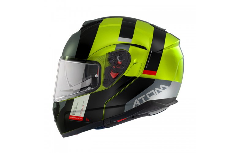 Κράνος MT Atom SV Gorex C3 Fluo κίτρινο matt