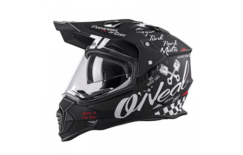 Κράνος ONeal Sierra Torment V.23 μαύρο/άσπρο ECE 22.06