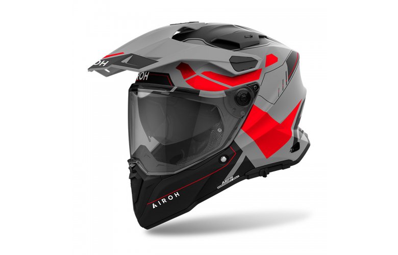 Κράνος Airoh Commander 2 ECE22.06 Reveal κόκκινο/fluo ματ