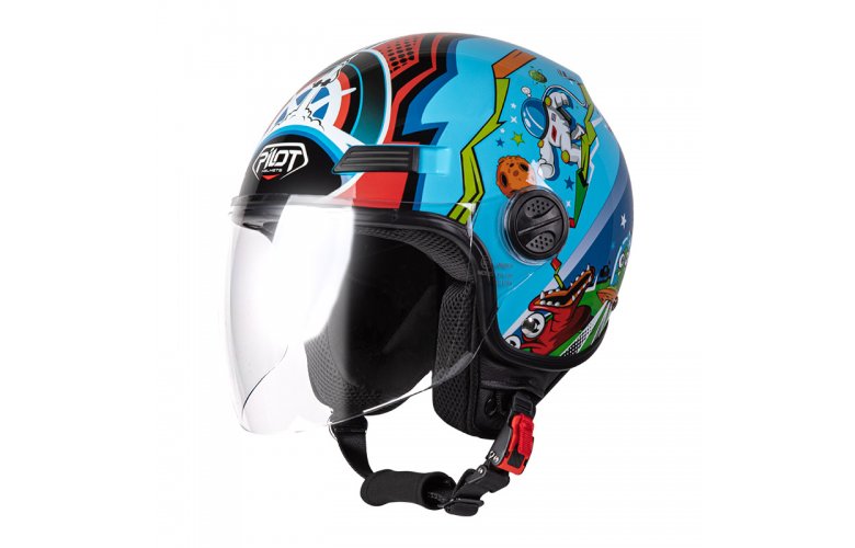 Κράνος Pilot Fazer Junior ECE22.06 μπλε