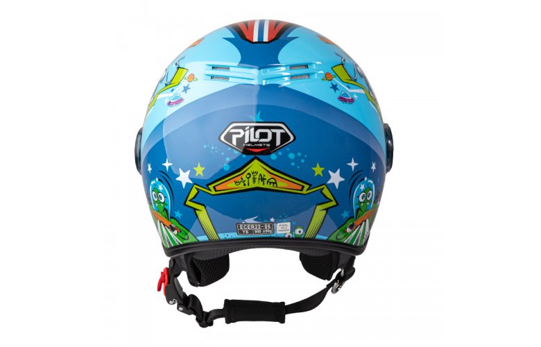 Κράνος Pilot Fazer Junior ECE22.06 μπλε