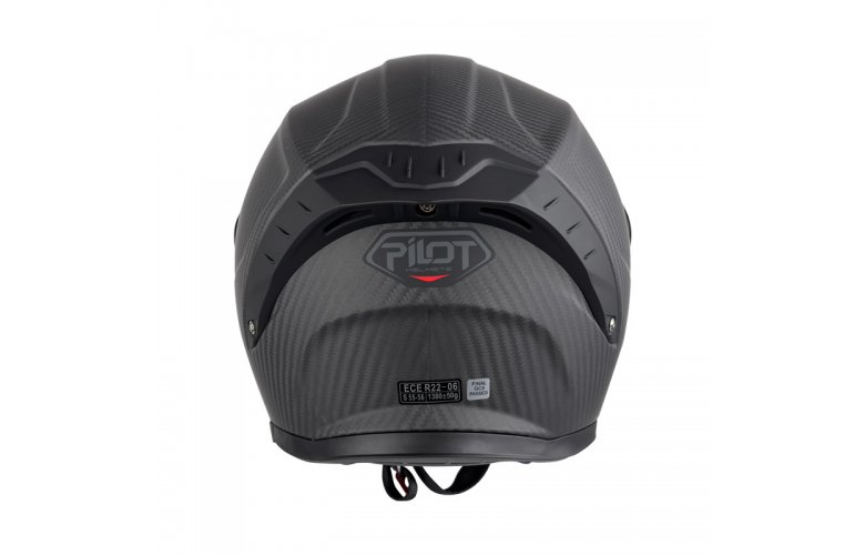 Κράνος Pilot Stealth 100% Carbon + extra χρυσό ιρίδιο ζελατίνα