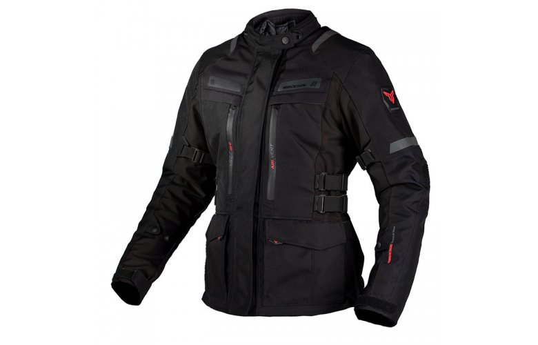 Μπουφάν Μηχανής Γυναικείο Nordcode Rhyno EN 17092 Μαύρο