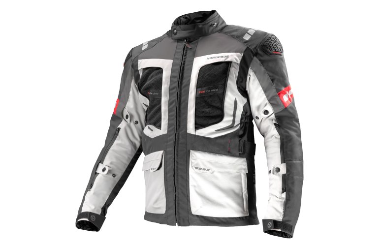 Μπουφάν Nordcode Dakar Evo II 4 εποχών μαύρο/γκρι