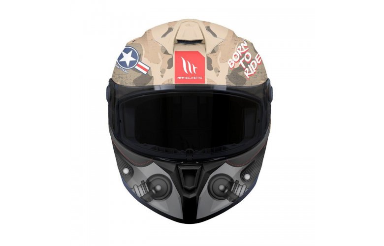 Κράνος MT Targo S ECE22.06 Patton A2 matt