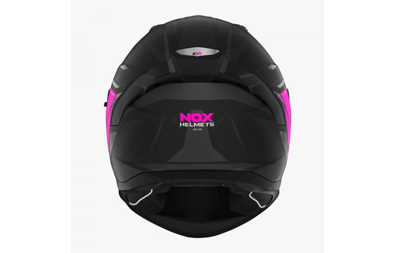 Κράνος Nox N401 ΧΕΝΟ ECE 22.06 μαύρο/ροζ ματ