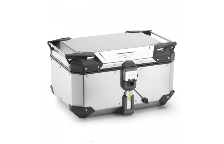 Βαλίτσα κεντρική ασημί GIVI 58 lt OBKEV58A EVO monokey χωρίς πιάστρα και κλειδί