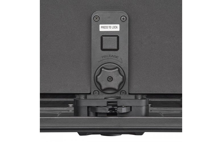 Βαλίτσα GIVI 44 λίτρα ALP44B αλουμίνιο μαύρη monolock με πιάστρα + κιτ τοποθέτησης