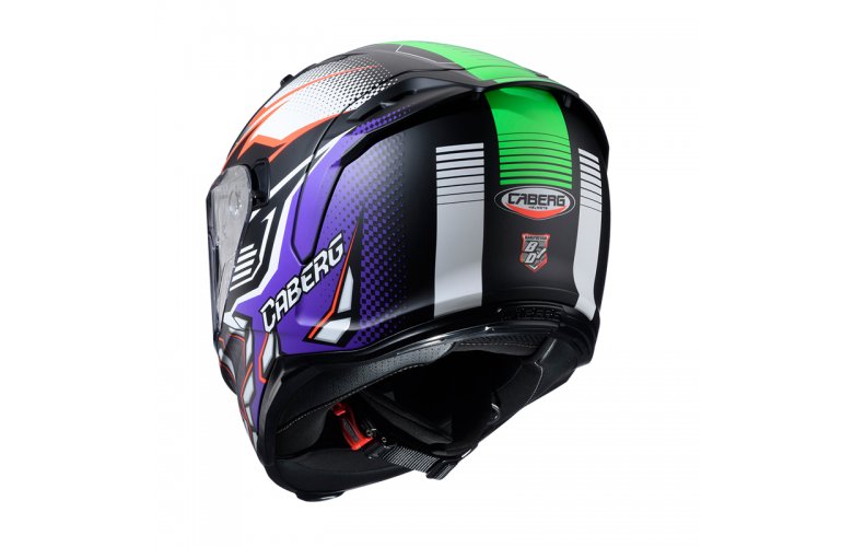 Κράνος Caberg Avalon-X Gurkha ματ μαύρο/πορτοκαλί/πράσινο fluo/μωβ