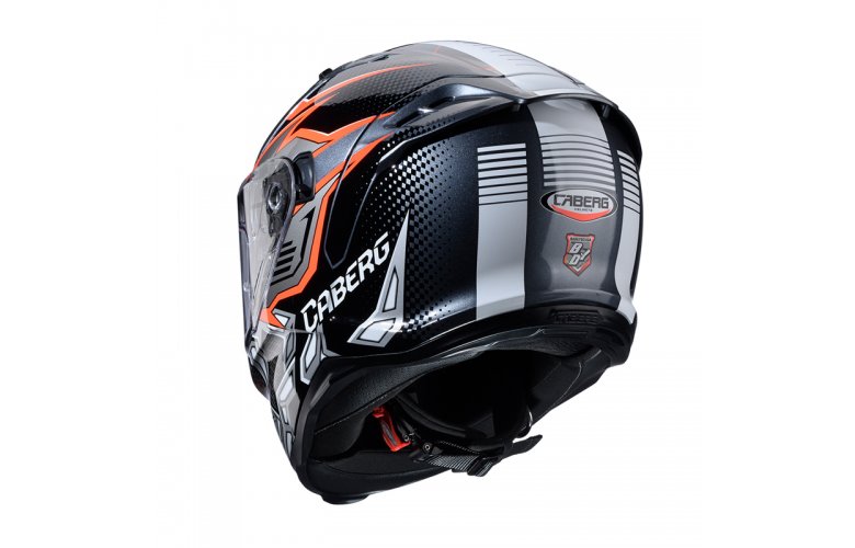 Κράνος Caberg Avalon-X Gurkha μαύρο/γκρι/πορτοκαλί fluo