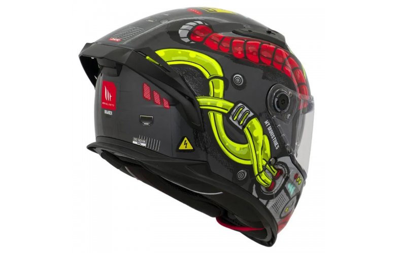 Κράνος MT Braker SV ECE 22.06 Bersin B3 fluo matt