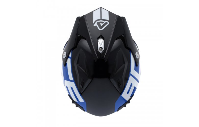 Κράνος Acerbis Jet Aria ECE 22.06 26602.034 άσπρο/μπλε/κόκκινο