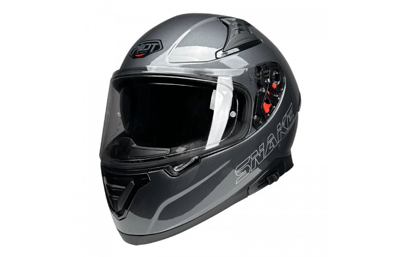 Κράνος Pilot Snake sv ECE 22.06 magnetic metallic gloss + extra φυμέ ζελατίνα