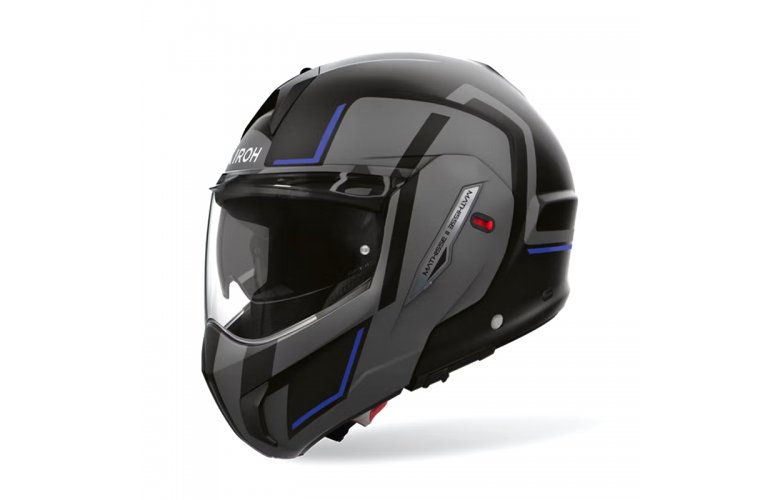 Κράνος Airoh Mathisse II Genius μπλε ματ