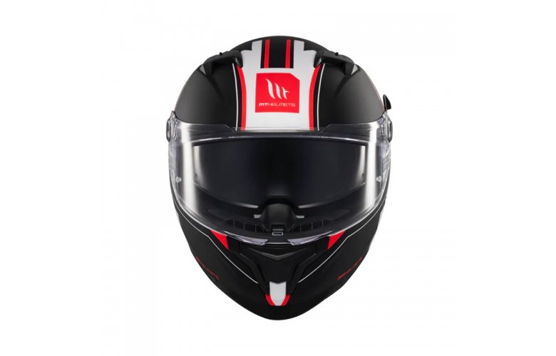 Κράνος MT Braker SV ECE 22.06 Charm A1 μαύρο/άσπρο ματ