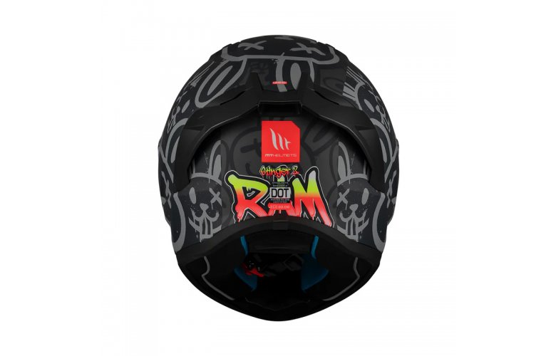 Κράνος MT Stinger 2 ECE 22.06 Ram F1 μαύρο ματ