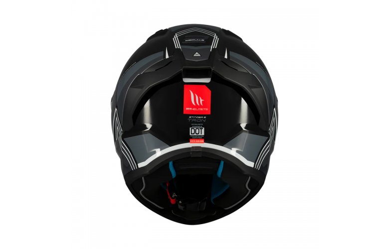 Κράνος MT Stinger 2 ECE 22.06 Tron B12 μαύρο/γκρι gloss