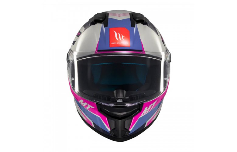 Κράνος MT Stinger 2 ECE 22.06 Tron C8 γκρι/ροζ gloss