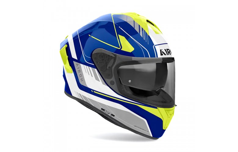 Κράνος Airoh Spark 2 ECE22.06 Chrono μπλε/κίτρινο gloss