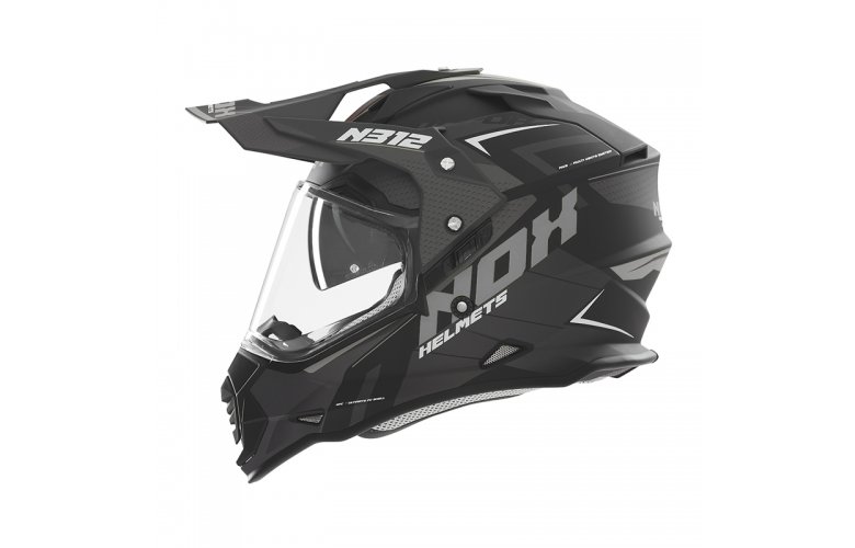 Κράνος ADV Nox N312 Vapor ECE 22.06 τιτάνιο/μαύρο ματ