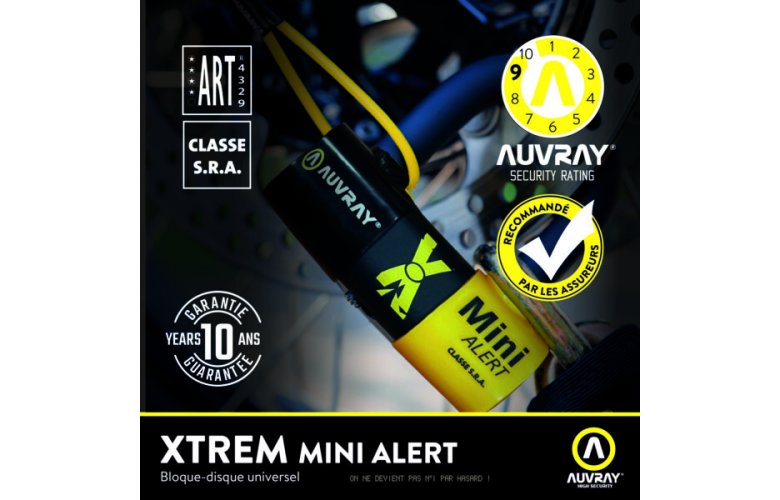 ΠΕΤΑΛΟ ΔΙΣΚΟΦΡΕΝΟΥ AUVRAY XTREME MINI ALERT Με συναγερμό