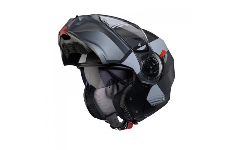 Κράνος Caberg Duke Evo Indy μαύρο ματ/gun metal/γκρι