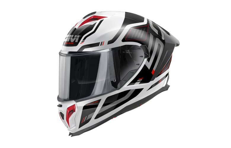 Κράνος Givi H50.3 Quasar White/Black/Red
