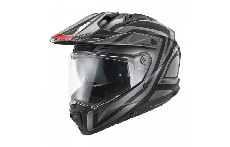Κράνος Givi H80.1 Apex Black/Titan/Red
