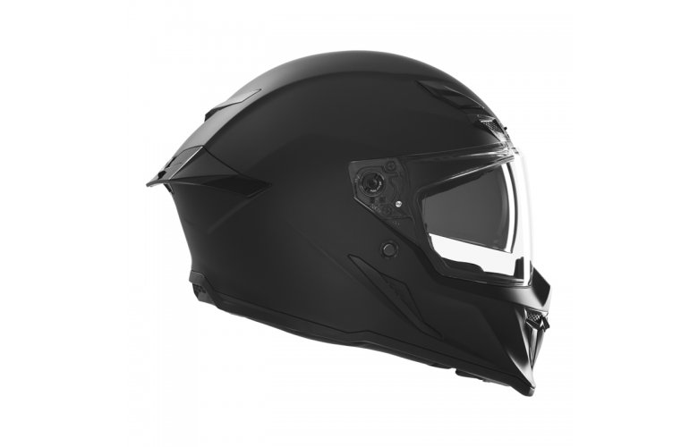 Κράνος Nox Exklusiv Goliath ECE 22.06 μαύρο ματ + extra φυμέ ζελατίνα