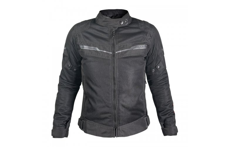 Nordcode Μπουφάν Μηχανής Escape Γυναικείο Καλοκαιρινό Μαύρο