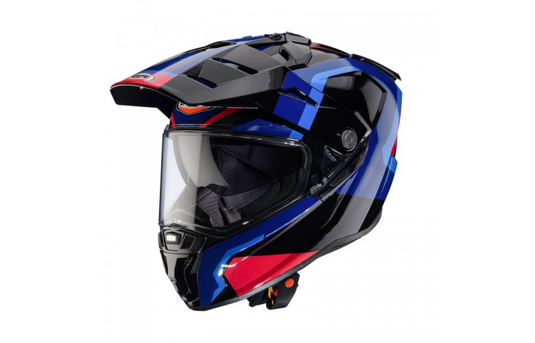 Κράνος Caberg Tanami Scram μαύρο/μπλε/κόκκινο