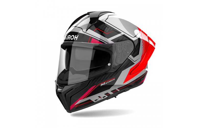 Κράνος Airoh Matryx ECE 22.06 Rocket κόκκινο fluo gloss