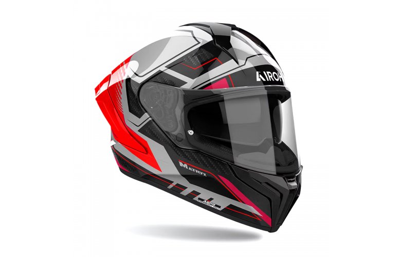 Κράνος Airoh Matryx ECE 22.06 Rocket κόκκινο fluo gloss