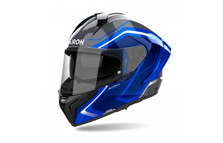 Κράνος Airoh Matryx ECE 22.06 Wide μπλε gloss
